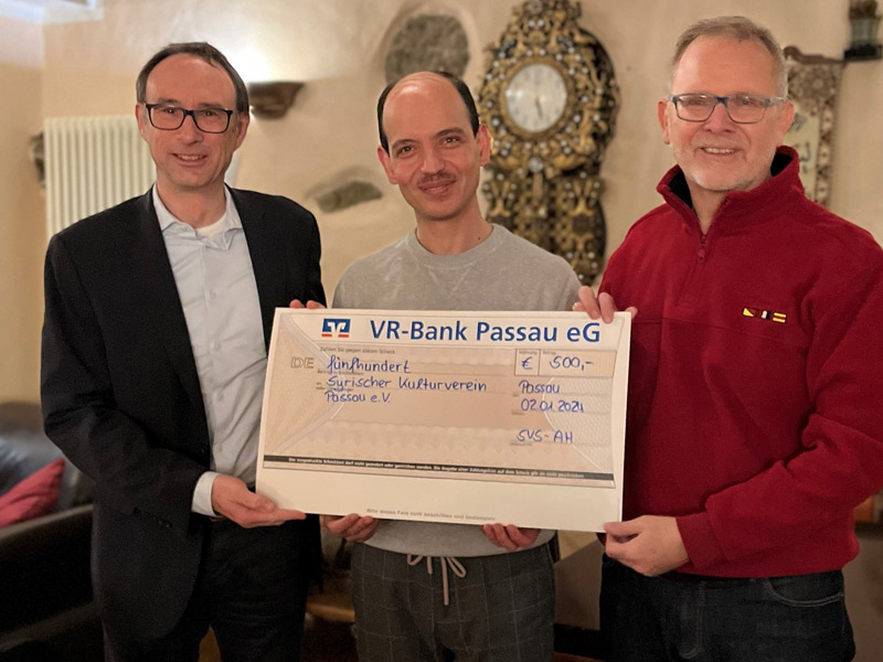 Spende Syrischer Kulturverein, Passau